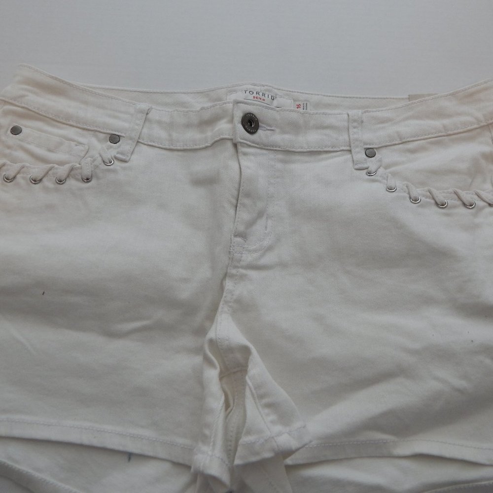 Torrid Denim Shorts Plus